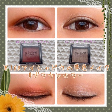 UR GLAM　POWDER EYESHADOW/U R GLAM/シングルアイシャドウを使ったクチコミ（1枚目）