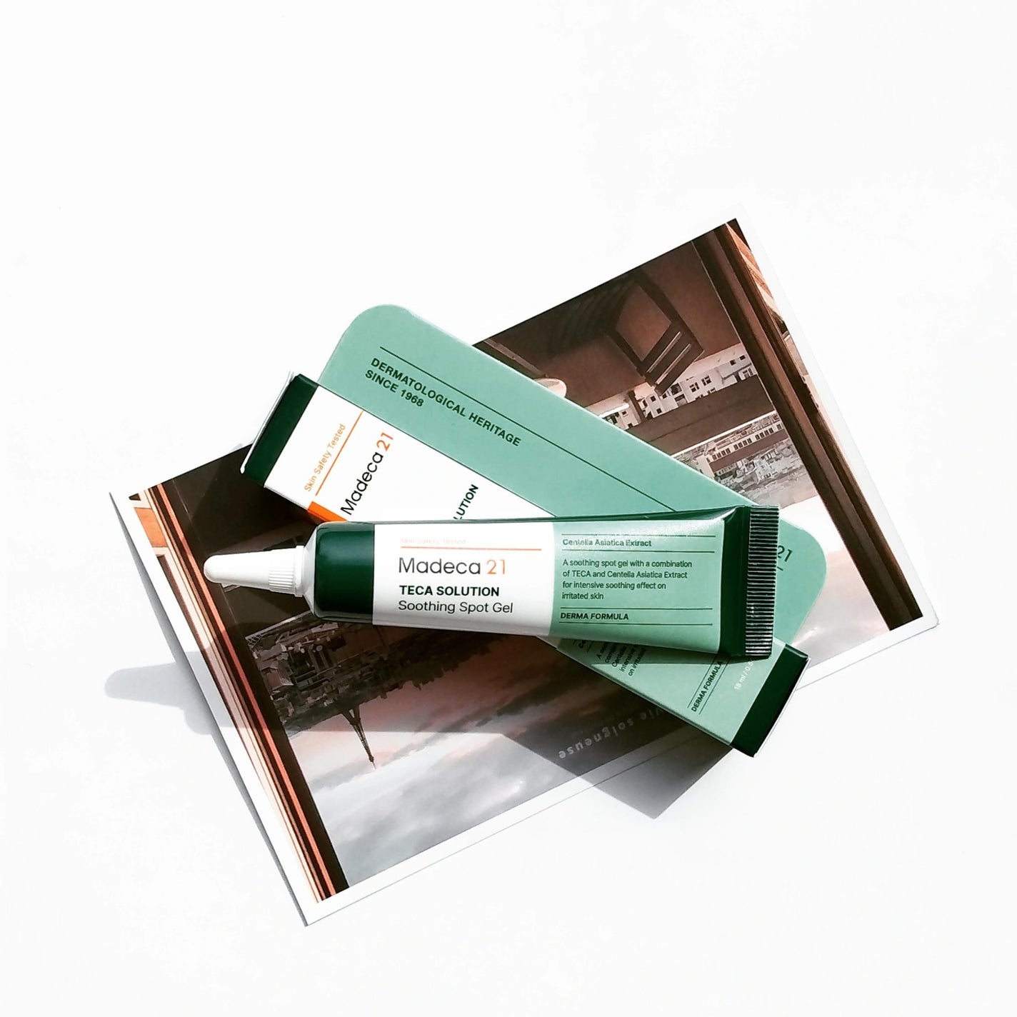 テカソルーションスージングジェル/Madeca21/フェイスクリームを使ったクチコミ(1枚目)