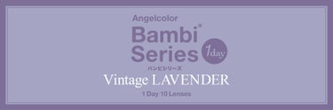 Angelcolor Bambi Series Vintage 1day ヴィンテージラベンダー