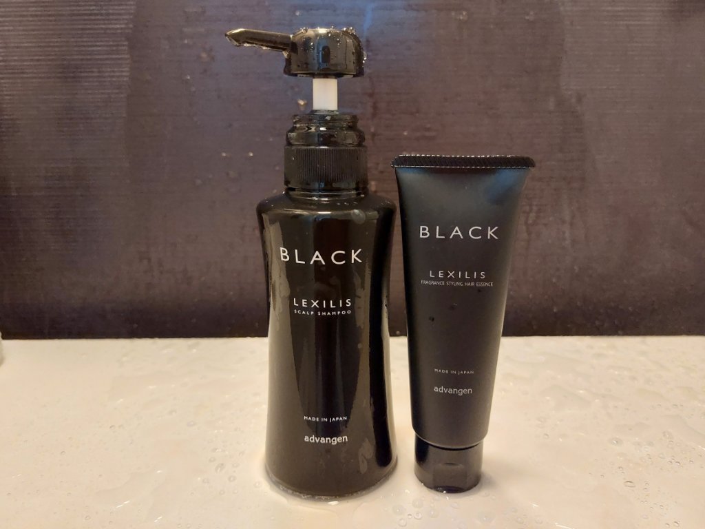 ブラック フレグランス スタイリング ヘアエッセンス/LEXILIS/アウトバストリートメントを使ったクチコミ（1枚目）