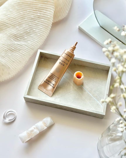 光対策 ドレスクリーム/ドモホルンリンクル/化粧下地を使ったクチコミ(5枚目)