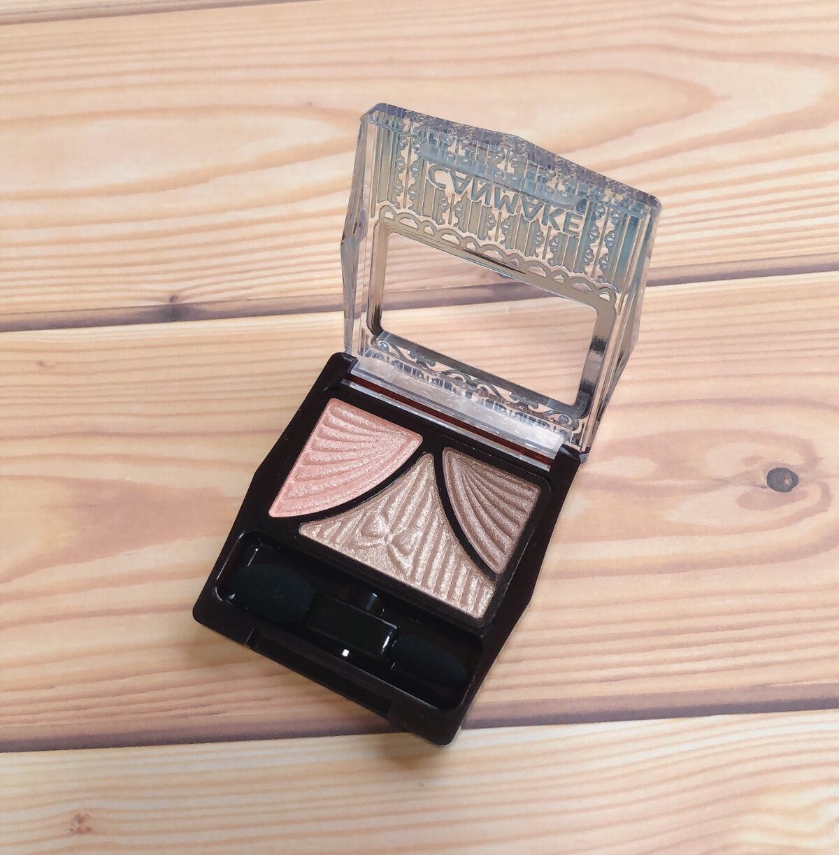 ジューシーピュアアイズ/キャンメイク/アイシャドウパレットを使ったクチコミ(2枚目)