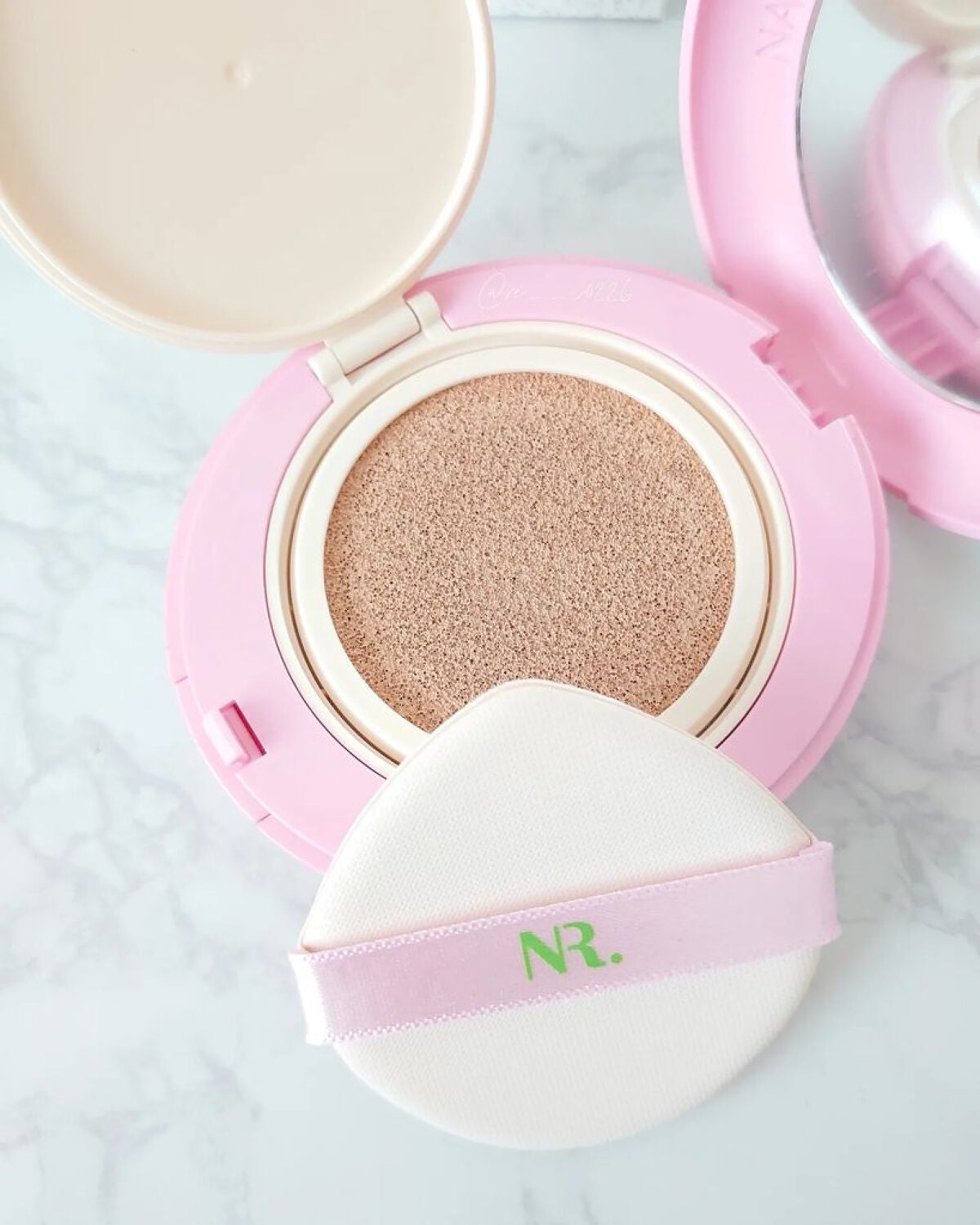 PROBIOエッセンスクッション/ネイチャーリパブリック/クッションファンデーションを使ったクチコミ(4枚目)