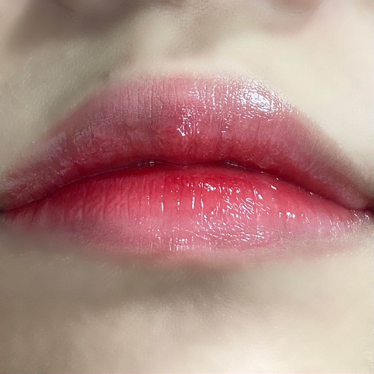 ジェルフィットティント/AMUSE/リップティントを使ったクチコミ(5枚目)