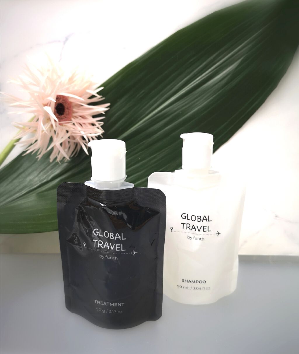 シャンプー／トリートメント/GLOBAL TRAVEL/市販シャンプーを使ったクチコミ（1枚目）