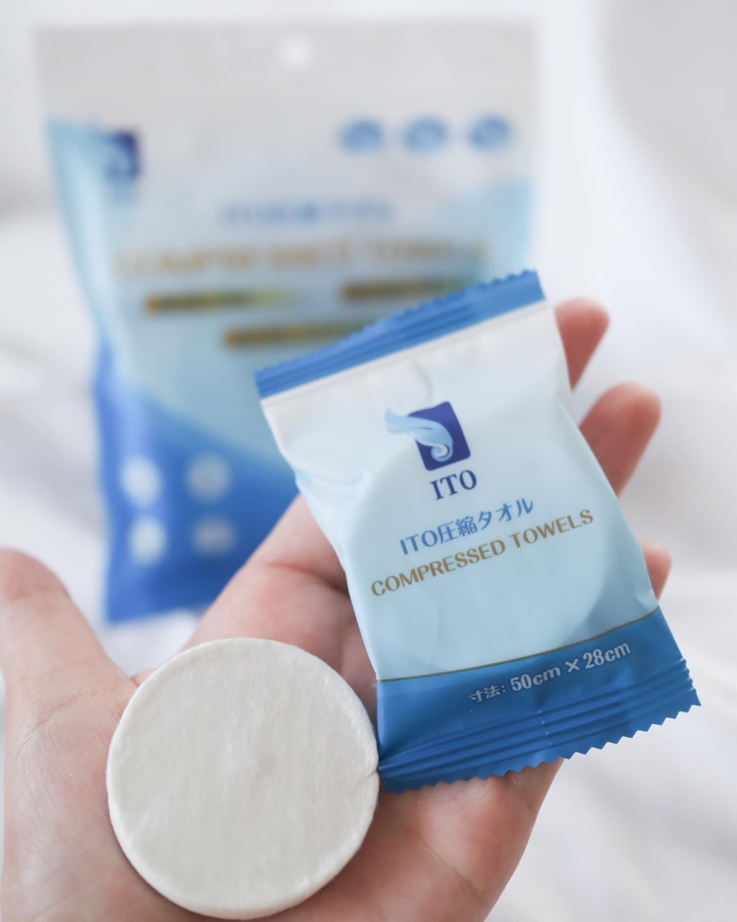 ITO圧縮タオル(大判)/ITO/クレンジングタオルを使ったクチコミ（2枚目）