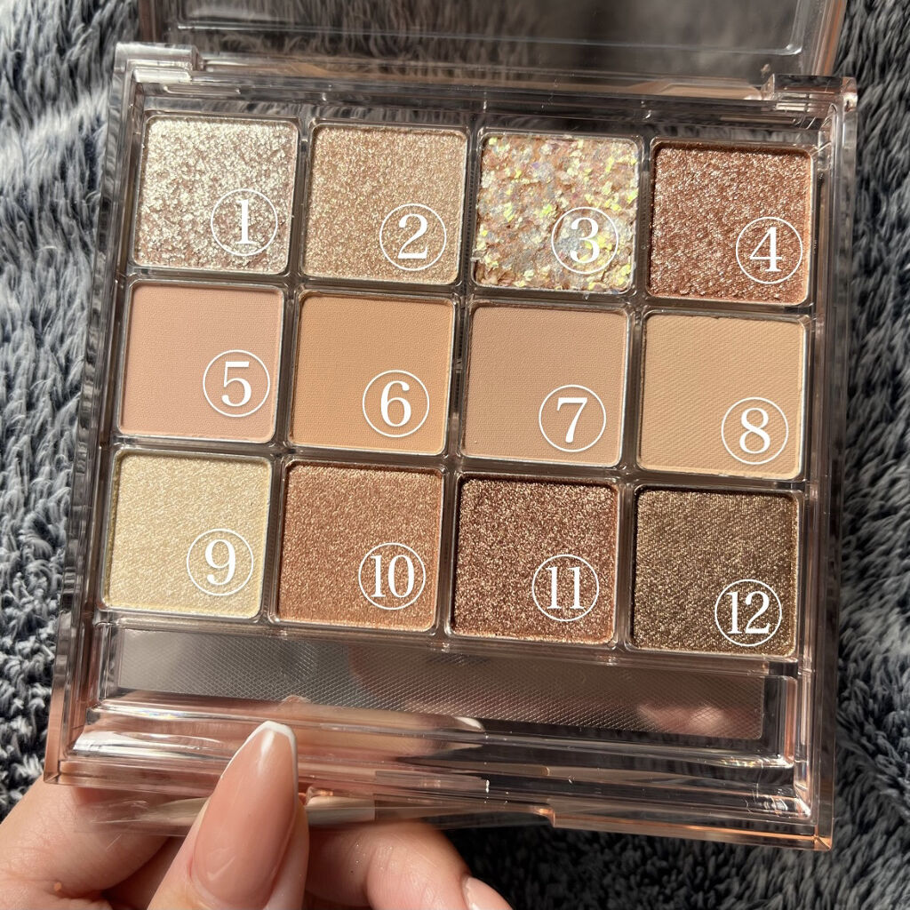 グラムチェンジマルチパレット/A.BLACK/マルチパレットを使ったクチコミ（2枚目）