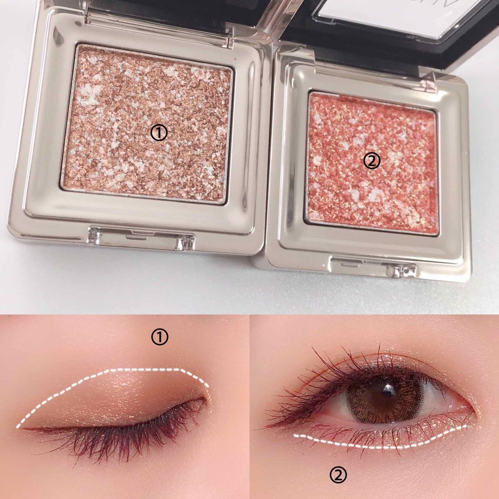 グリッタープリズム シャドウ/MISSHA/グリッター by nana