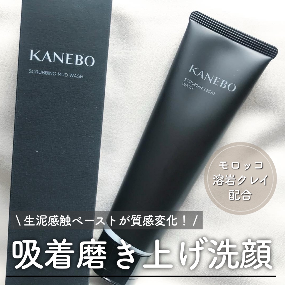 スクラビング　マッド　ウォッシュ/KANEBO/洗顔フォームを使ったクチコミ（1枚目）