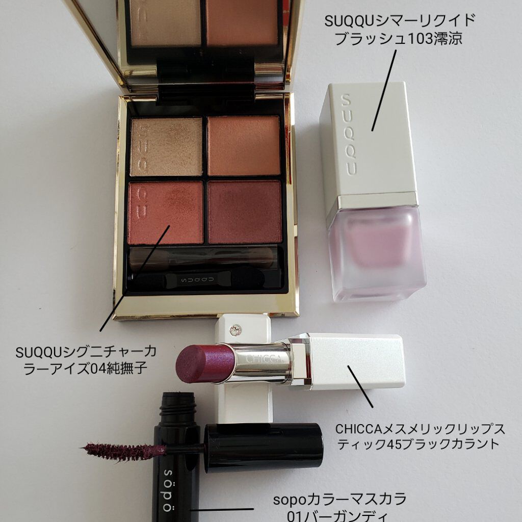 メスメリック リップスティック/CHICCA/口紅を使ったクチコミ（1枚目）