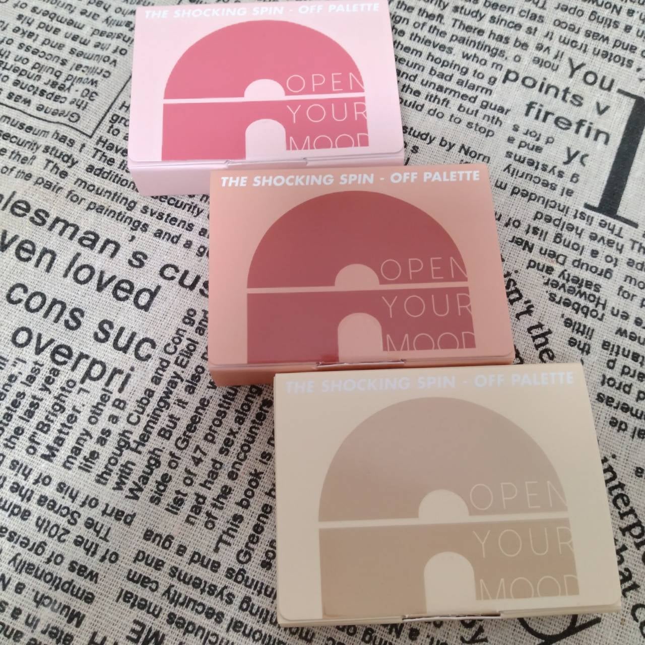 ザショッキングスピンオフパレット/TONYMOLY/アイシャドウパレットを使ったクチコミ(8枚目)