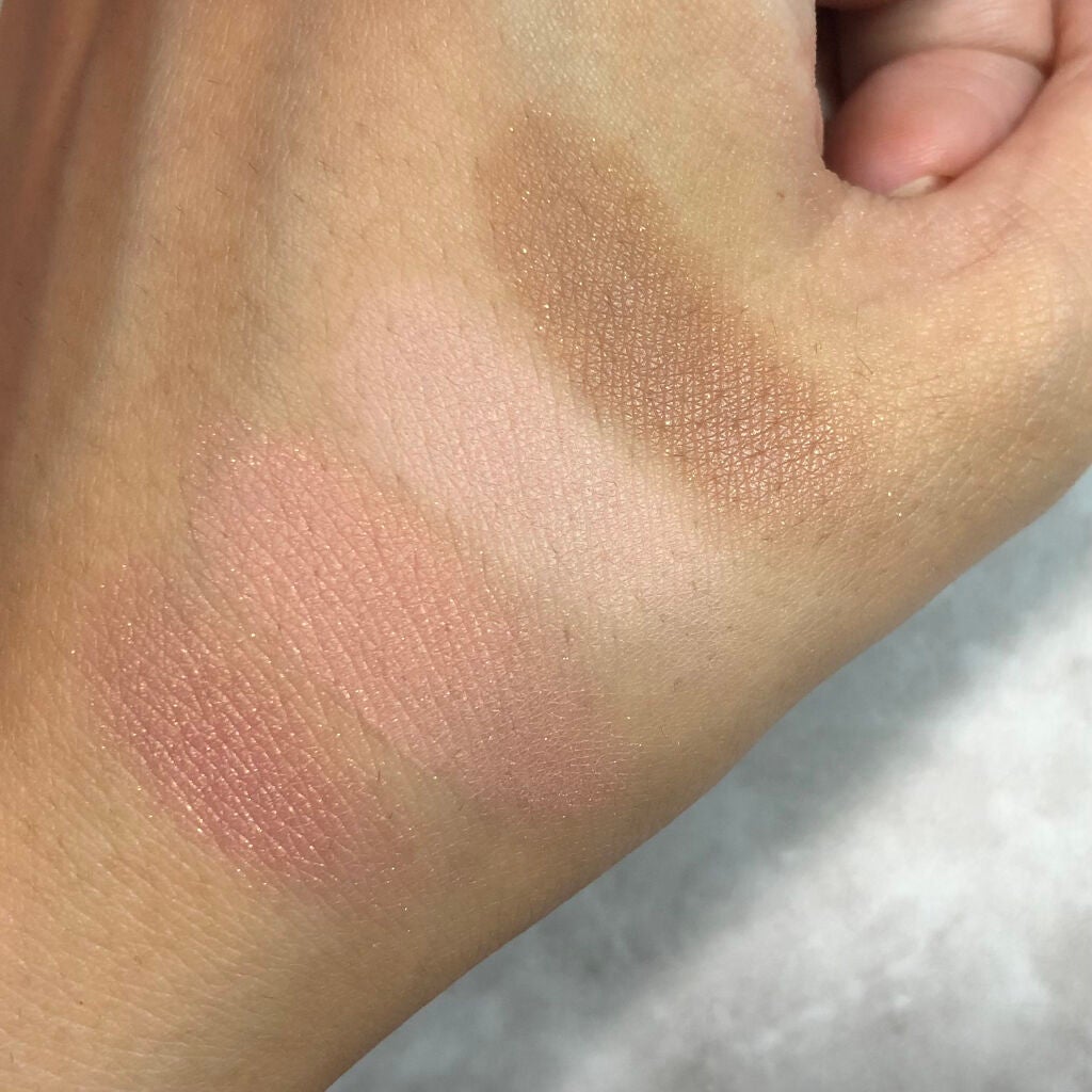 ソフトシェルチーク/Joocyee/パウダーチークを使ったクチコミ(3枚目)