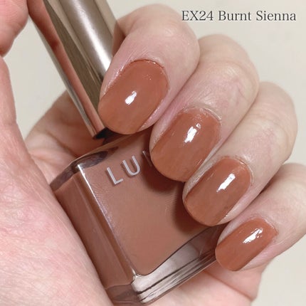 ルナソル ネイルポリッシュ EX24 Burnt Sienna(限定)/LUNASOL/マニキュアの画像