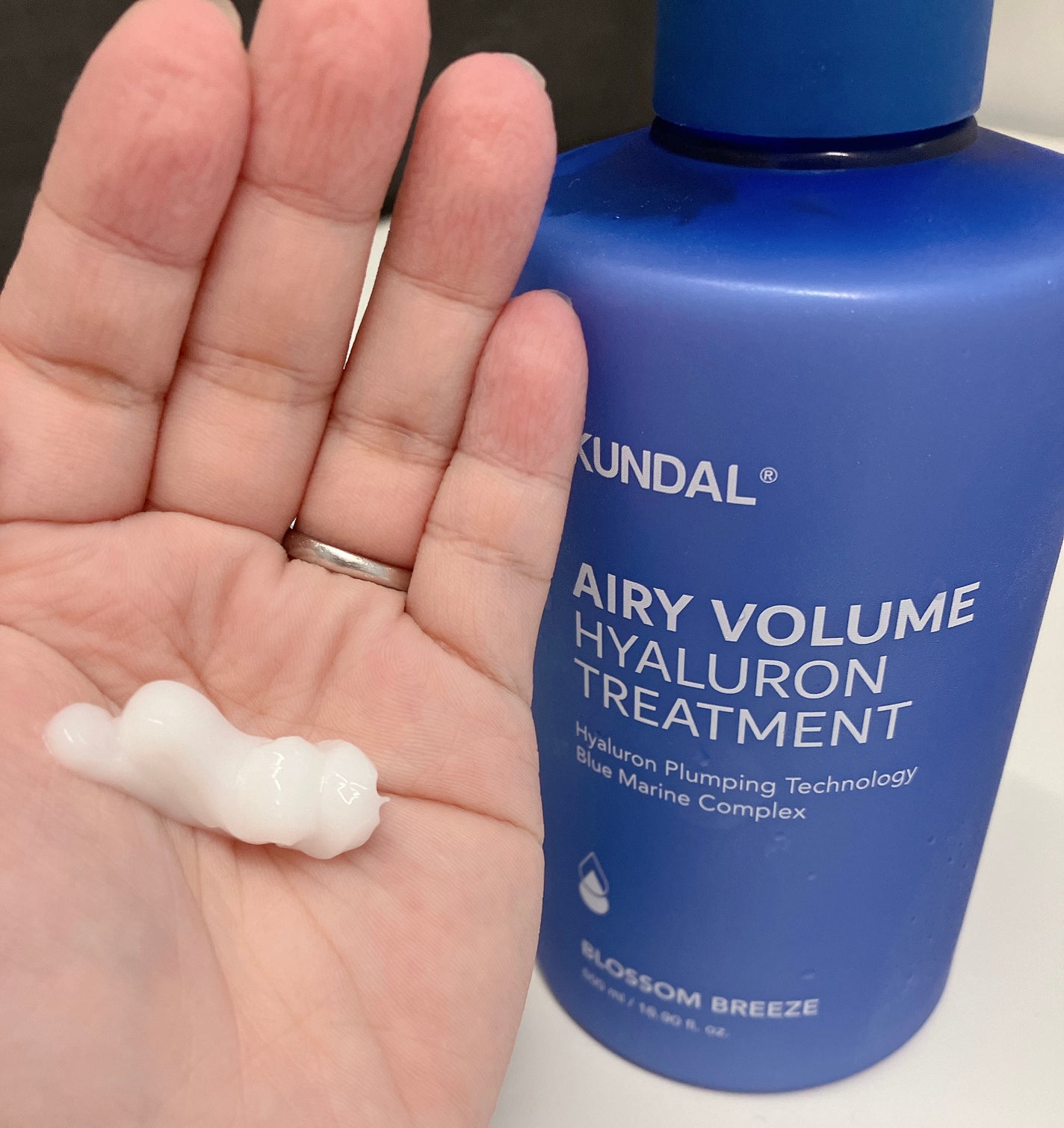 ヒアルロンエアリーボリューム シャンプー&トリートメントセット/KUNDAL/市販シャンプーを使ったクチコミ(3枚目)