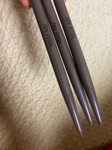 パウダリーアイブロウペンシル スリム/ミゼルエディ/アイブロウペンシルを使ったクチコミ(2枚目)