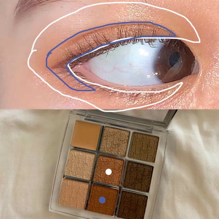 ディオール バックステージ アイ パレット/Dior/アイシャドウパレットを使ったクチコミ(2枚目)