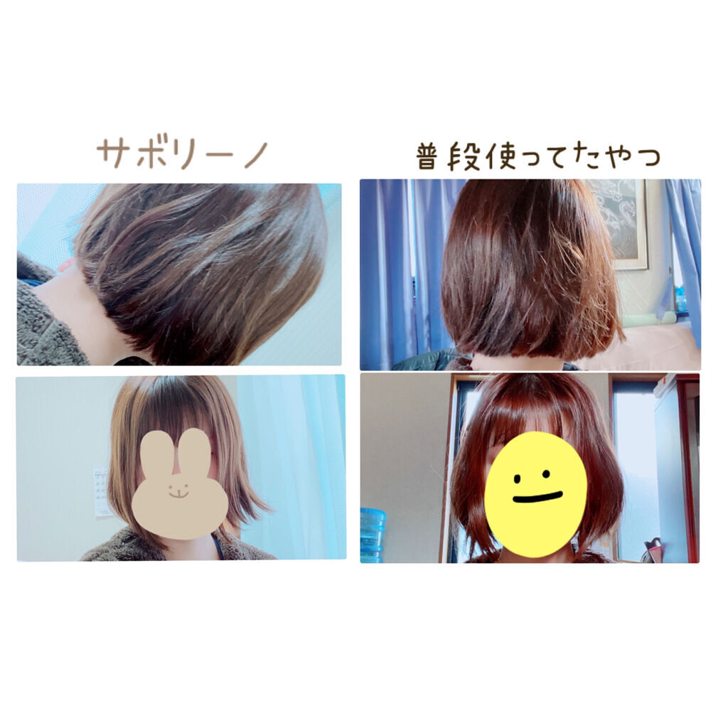 ハヤラクシャンプー モイスト/トリートメント モイスト/サボリーノ/市販シャンプーを使ったクチコミ（2枚目）