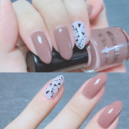 ムードペブルネイル/rom&nd/マニキュアを使ったクチコミ(3枚目)