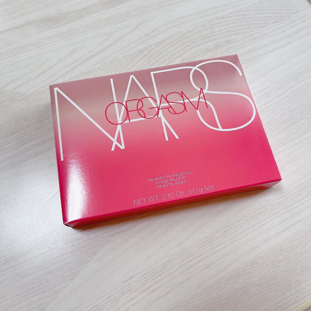 オーガズム オン ザ ビーチ チークパレット/NARS/パウダーチークを使ったクチコミ(6枚目)