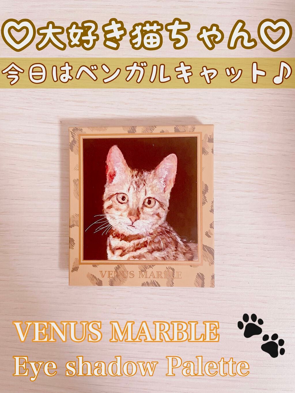 Venus Marble アイシャドウキャットシリーズ/Venus Marble/アイシャドウパレットを使ったクチコミ(1枚目)
