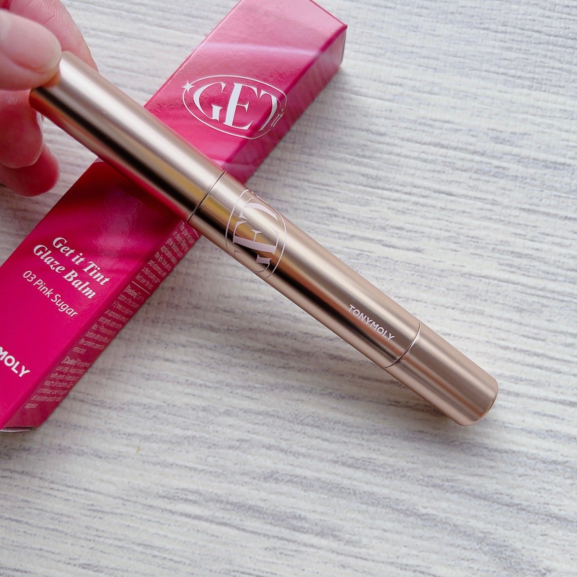 ゲットイットティントグレーズバーム/TONYMOLY/リップティントを使ったクチコミ(1枚目)