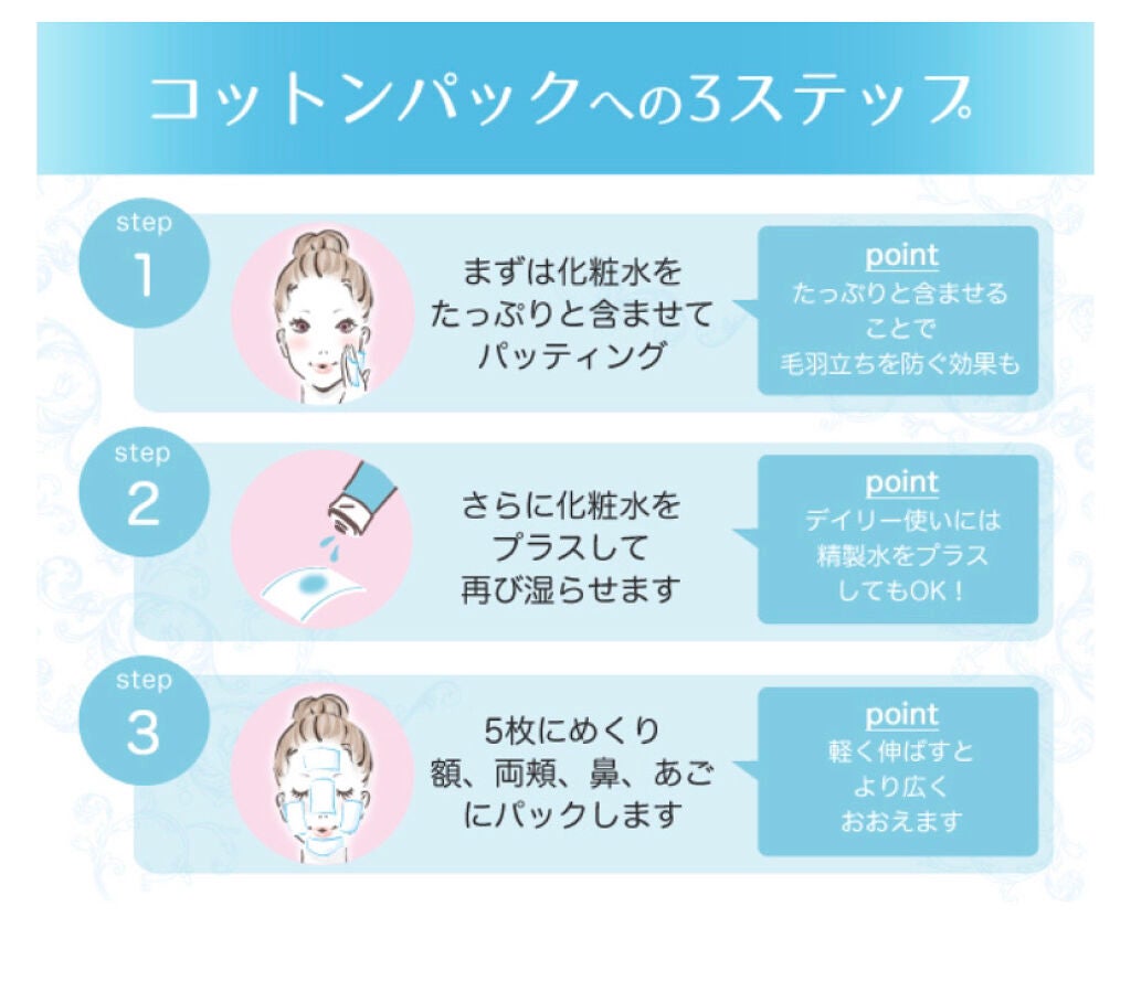 めくるコットン/コットン・ラボ/コットンを使ったクチコミ(6枚目)