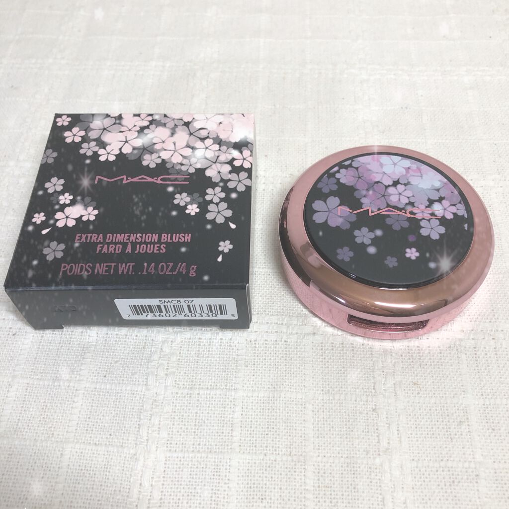 エクストラ ディメンション ブラッシュ M·A·C BLACK CHERRY/M・A・C/パウダーチークを使ったクチコミ（2枚目）