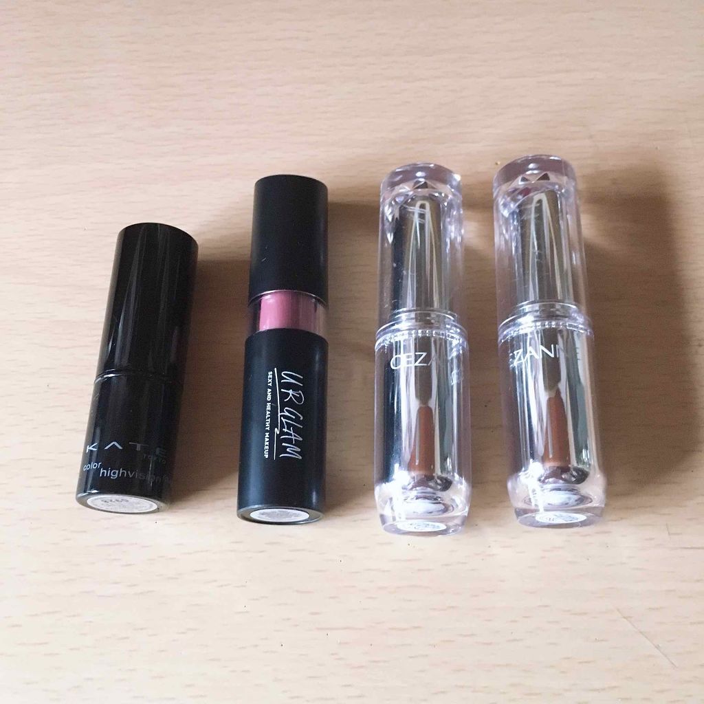 ラスティンググロスリップ/CEZANNE/口紅を使ったクチコミ(2枚目)