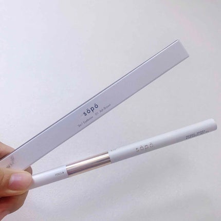 3 in 1 アイブロウ/sopo/アイブロウペンシルを使ったクチコミ(1枚目)