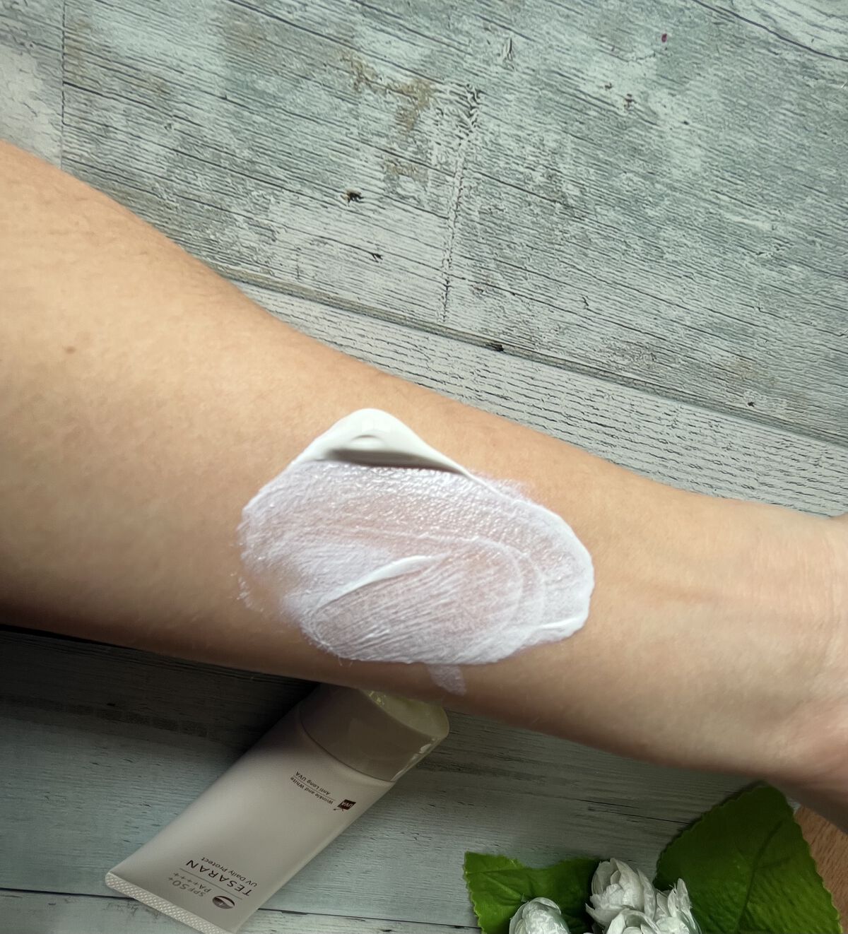 UV デイリープロテクト/TESARAN/日焼け止めクリームを使ったクチコミ（3枚目）