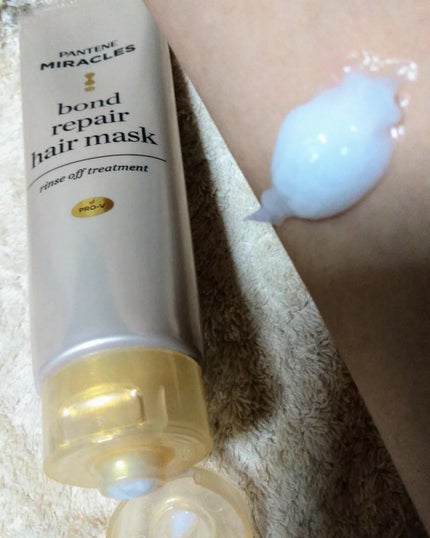 ミラクルズ ボンドリペア ヘアマスク/パンテーン/ヘアマスク・ヘアパックを使ったクチコミ(2枚目)