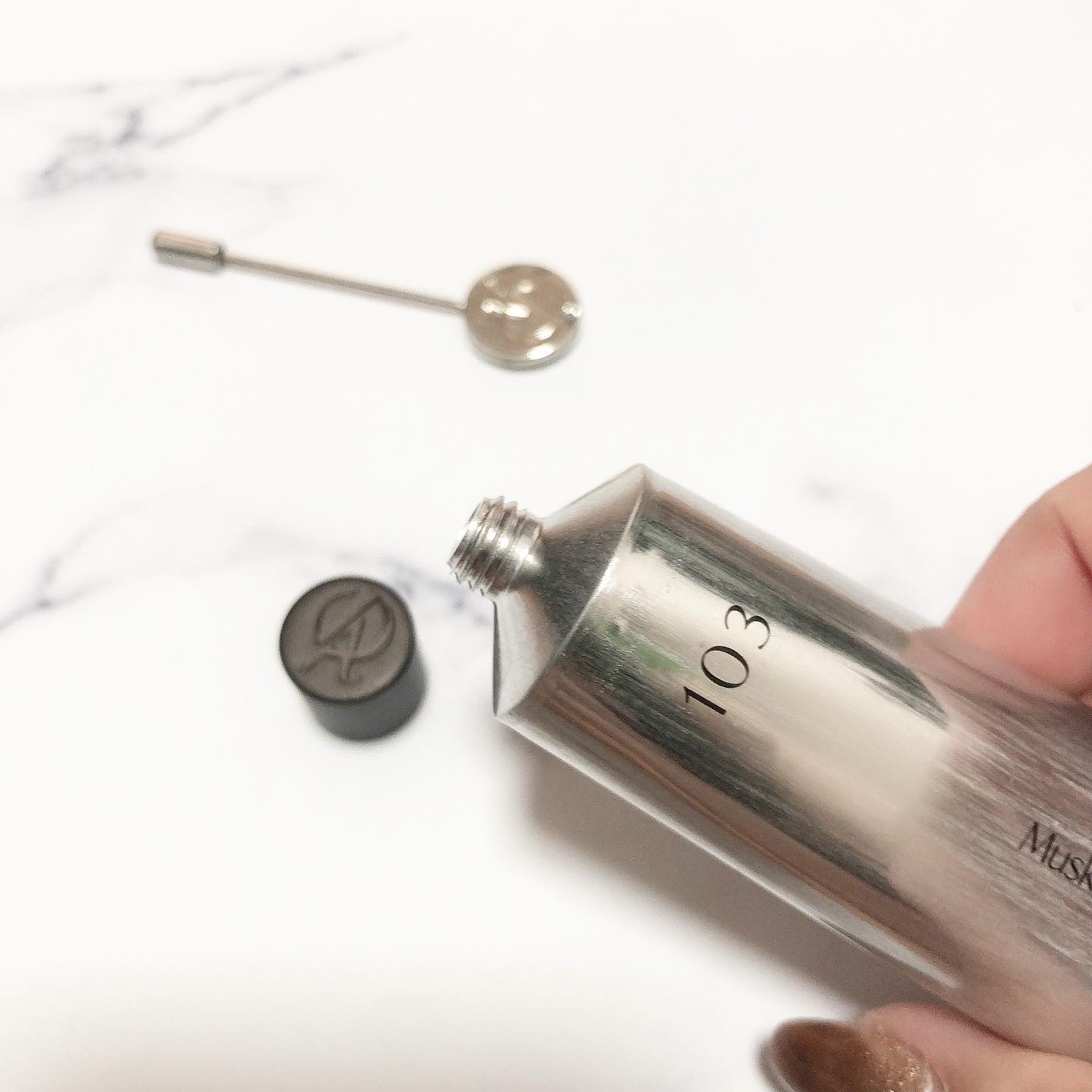 ソリッドパフューム ムスク 103/Addct/練り香水を使ったクチコミ（2枚目）