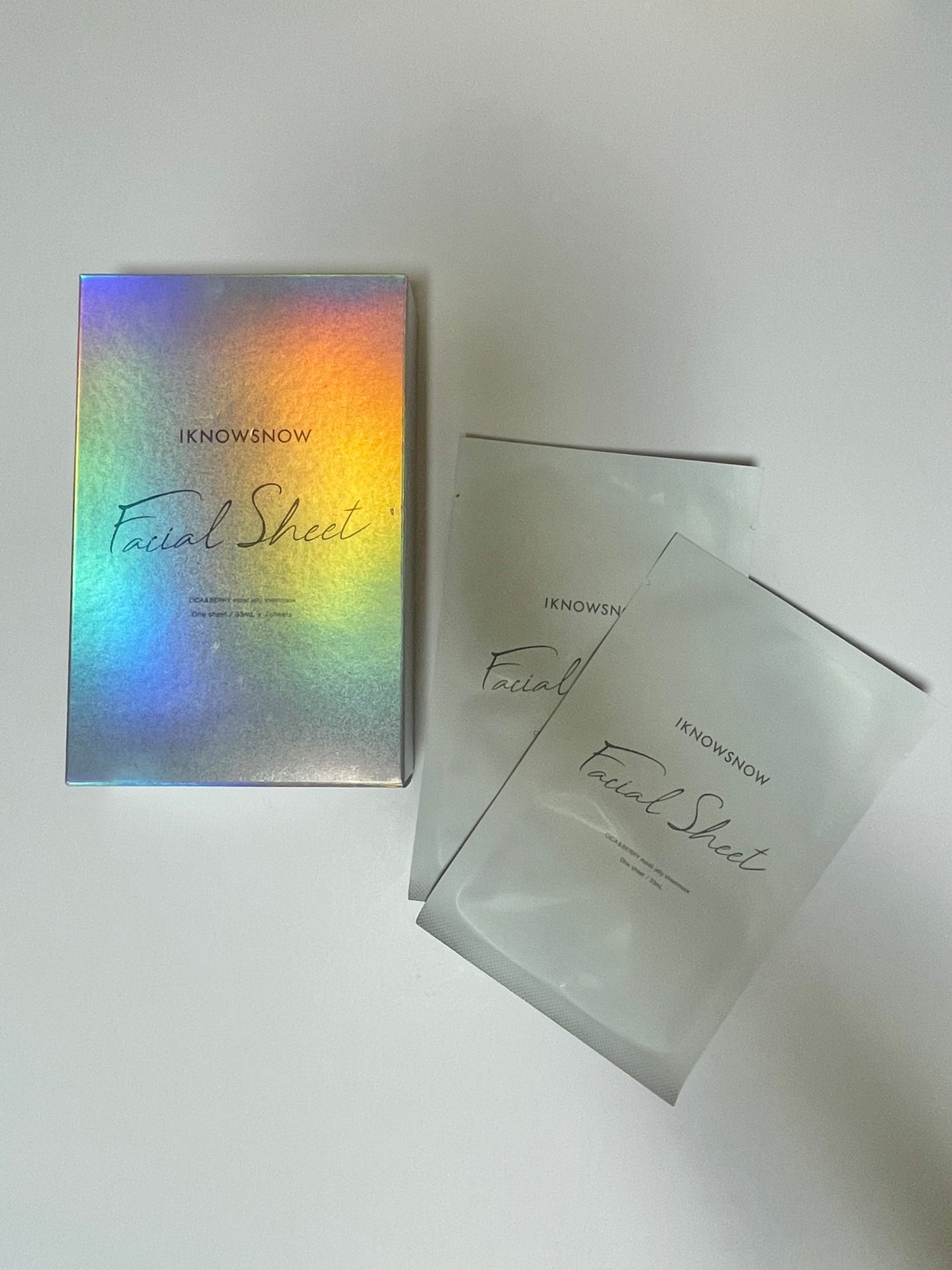 フェイシャルシート/IKNOWSNOW/シートマスク・パックを使ったクチコミ(1枚目)