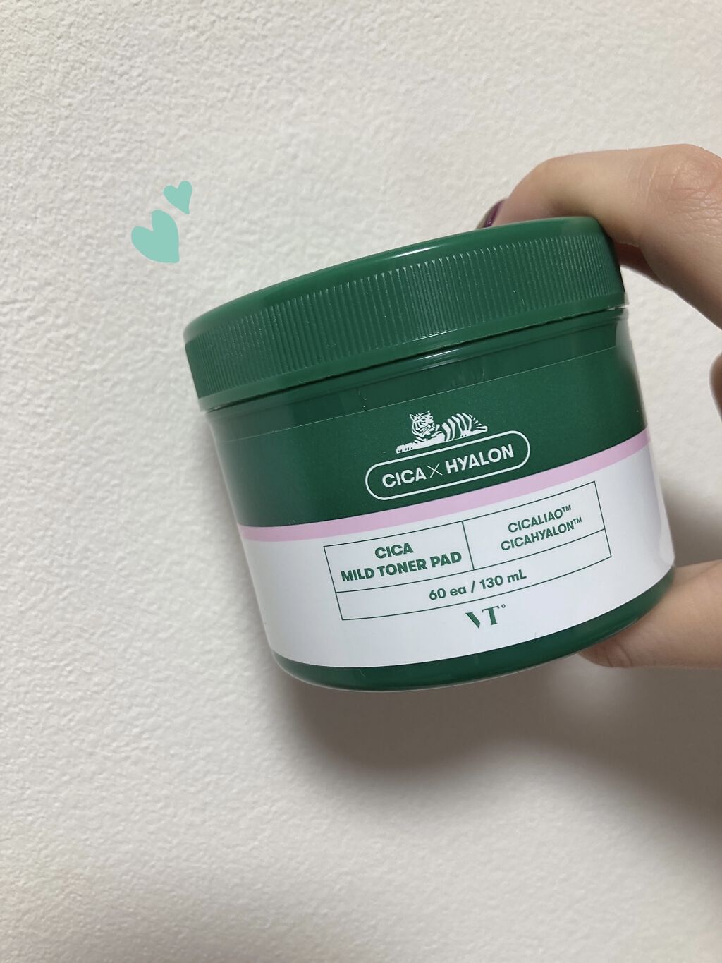 CICA マイルドトナーパッド/VT/トナーパッドを使ったクチコミ（1枚目）