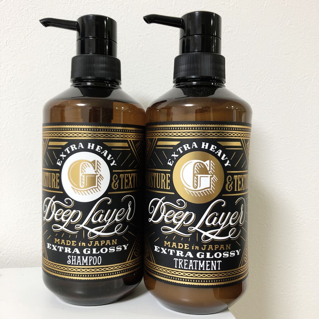 DeepLayer ディープレイヤー シャンプーExG(R)/トリートメントExG(R)のクチコミ「【香り◎】【トリートメント結構◎】
【香りの持続性＝かなりある】

結論から言うと☺︎
シャン.....」（1枚目）