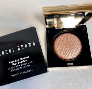 リュクス アイシャドウ リッチスパークル/BOBBI BROWN/シングルアイシャドウを使ったクチコミ（2枚目）