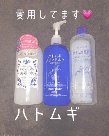 ハトムギ化粧水(ナチュリエ スキンコンディショナー R )/ナチュリエ/化粧水を使ったクチコミ（1枚目）