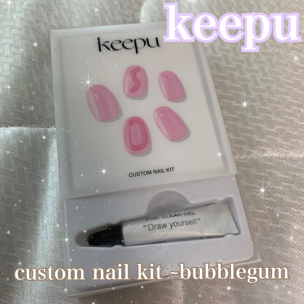 セルフカスタム ネイルシール/KEEPU/ネイルシールを使ったクチコミ（2枚目）