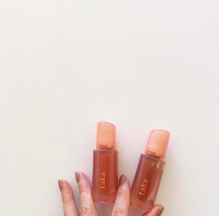 ジェリーイングヌードグロス/Laka/リップグロスを使ったクチコミ(4枚目)