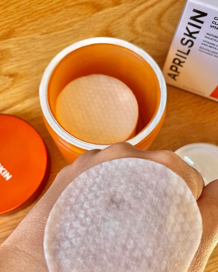 ananamargaret on LIPS 「エイプリルスキンのカロテンクラリファイングビタパッドのご紹介で..」(5枚目)