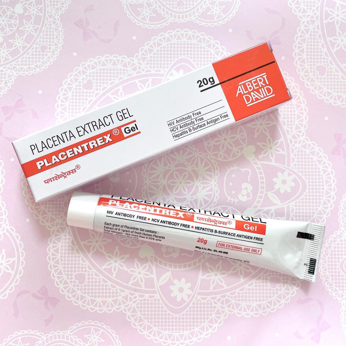 PLACENTREX EXTRACT GEL（ヒトプラセンタジェル）/Placentrex/その他を使ったクチコミ（1枚目）