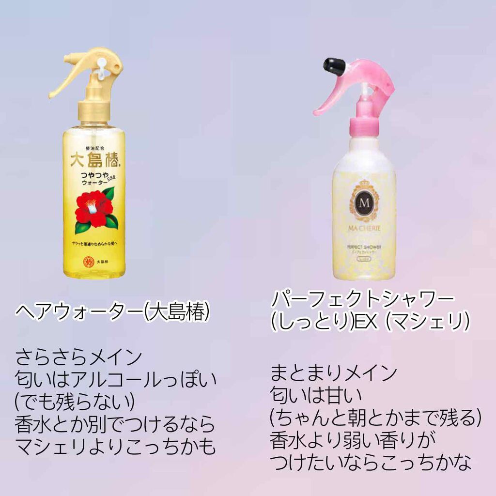 ヘアウォーター/大島椿/プレスタイリング・寝ぐせ直しを使ったクチコミ(4枚目)