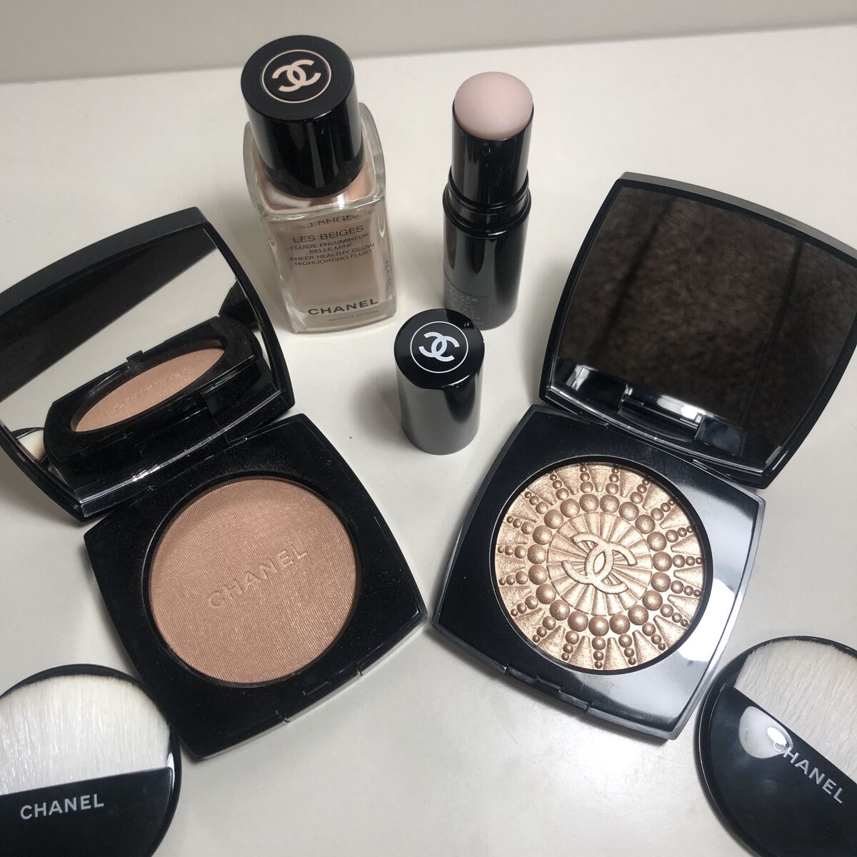 レ ベージュ フリュイド アンルミネール ベル ミン/CHANEL/リキッドハイライトを使ったクチコミ（1枚目）