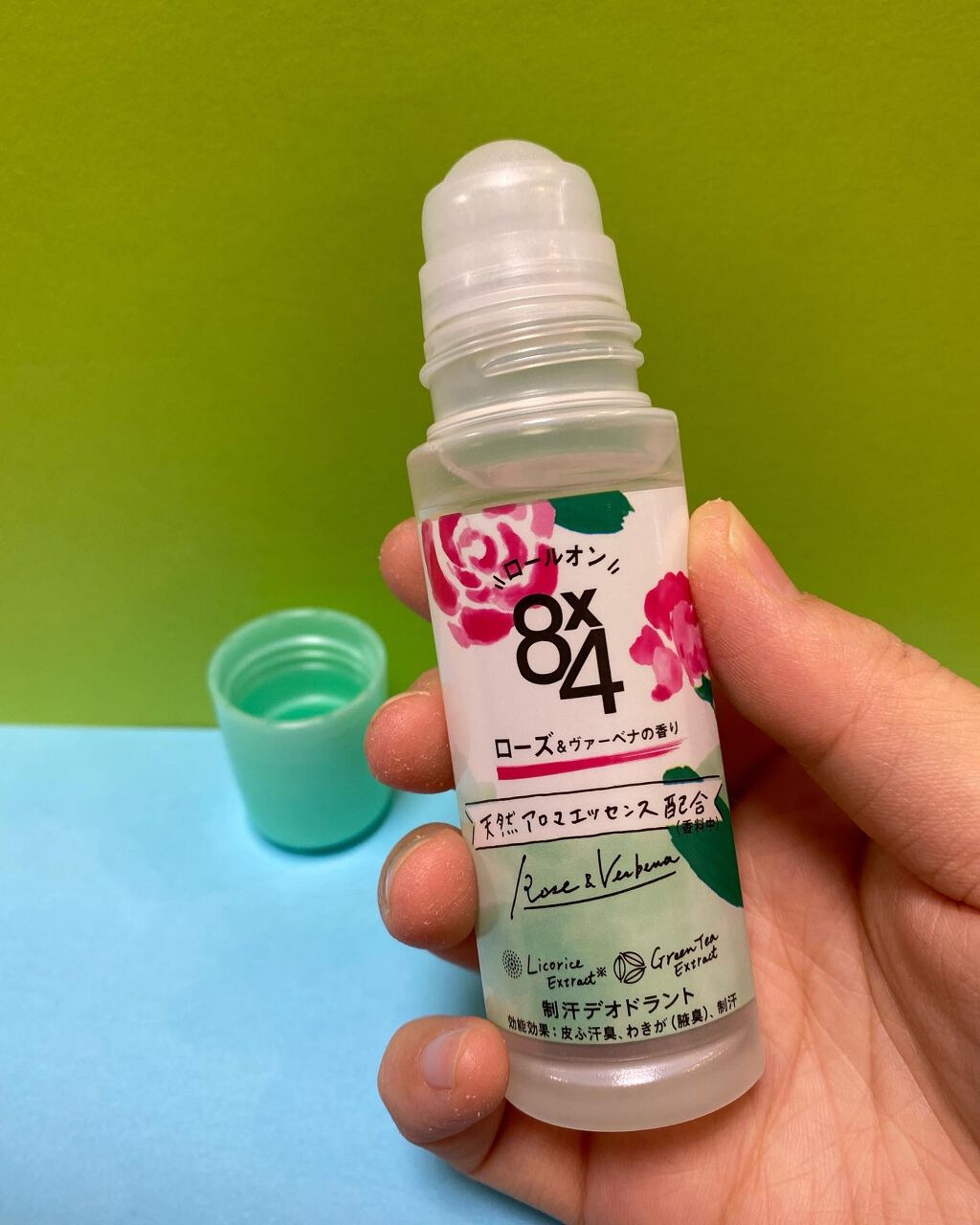 ロールオン ローズ＆ヴァーベナの香り/８ｘ４/デオドラント・制汗剤を使ったクチコミ（3枚目）