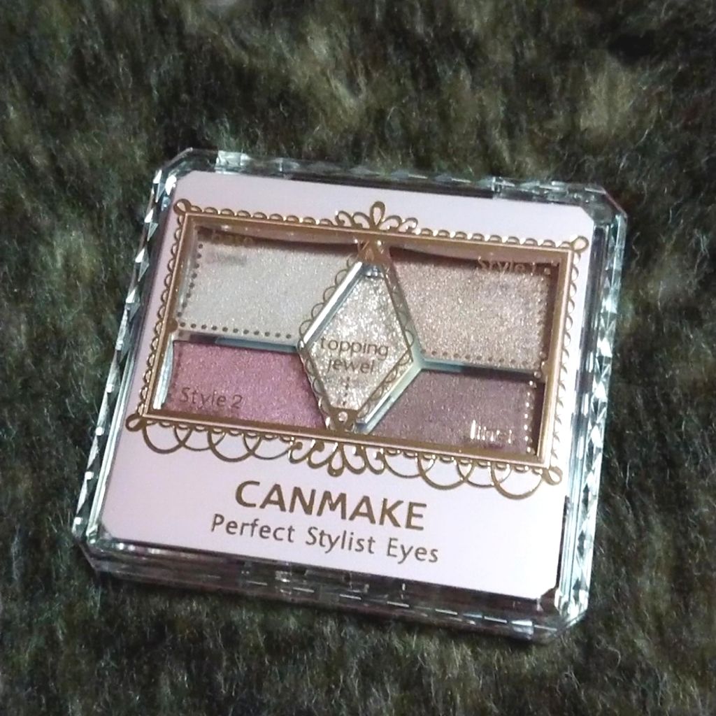 【旧品】パーフェクトスタイリストアイズ/キャンメイク/アイシャドウパレットを使ったクチコミ(1枚目)