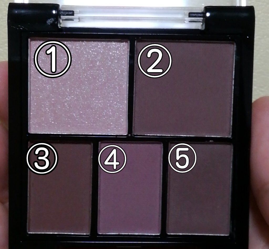 マルチアイパレット/U R GLAM/アイシャドウパレットを使ったクチコミ（2枚目）
