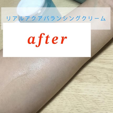 リアルアクアバランシングクリーム /ACWELL/フェイスクリームを使ったクチコミ(9枚目)