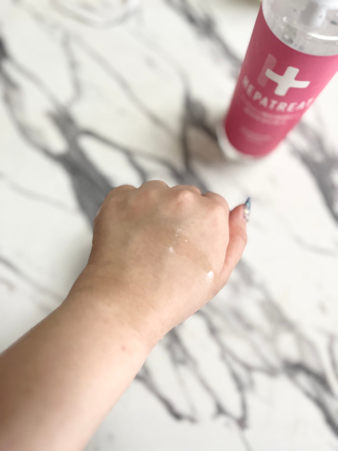 ヘパトリート 薬用保湿化粧水/ゼトックスタイル/化粧水を使ったクチコミ(2枚目)