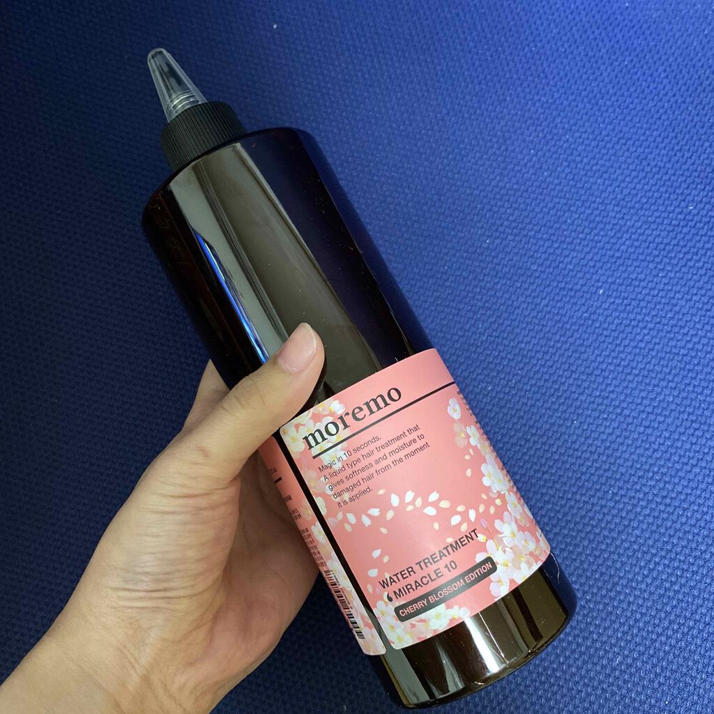 ウォータートリートメントミラクル10/moremo/洗い流すヘアトリートメントを使ったクチコミ（2枚目）