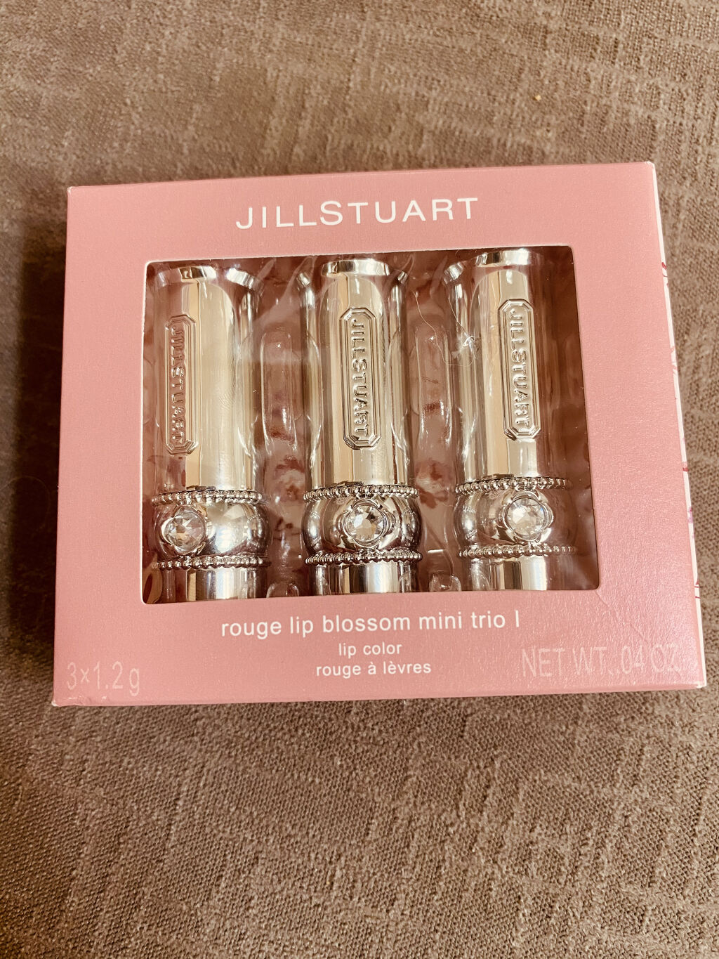 ルージュ リップブロッサム ミニトリオ I/JILL STUART/メイクアップキットを使ったクチコミ（1枚目）
